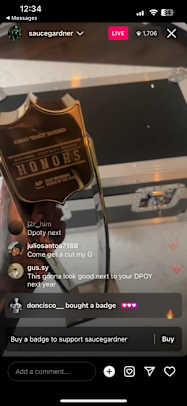Sauce Unboxing Trophy